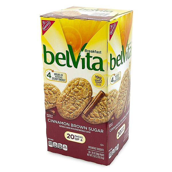 Belvita Brown Sugar/Cinnamon (20 Pack x 1.76 Oz), 35.2 Ounce