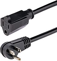 StarTech.com Power Extension Cord NEMA 5-15P to NEMA 5-15R