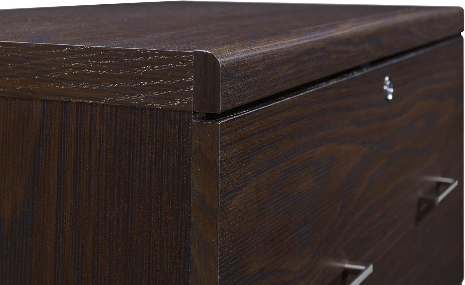 Office Star Alpine 2-Drawer Lateral File Cabinet with Lockdowel Fastening System