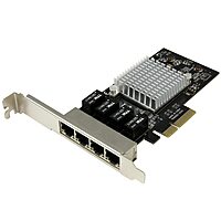StarTech.com PCIe Gigabit Ethernet Network Card - Intel Chipset