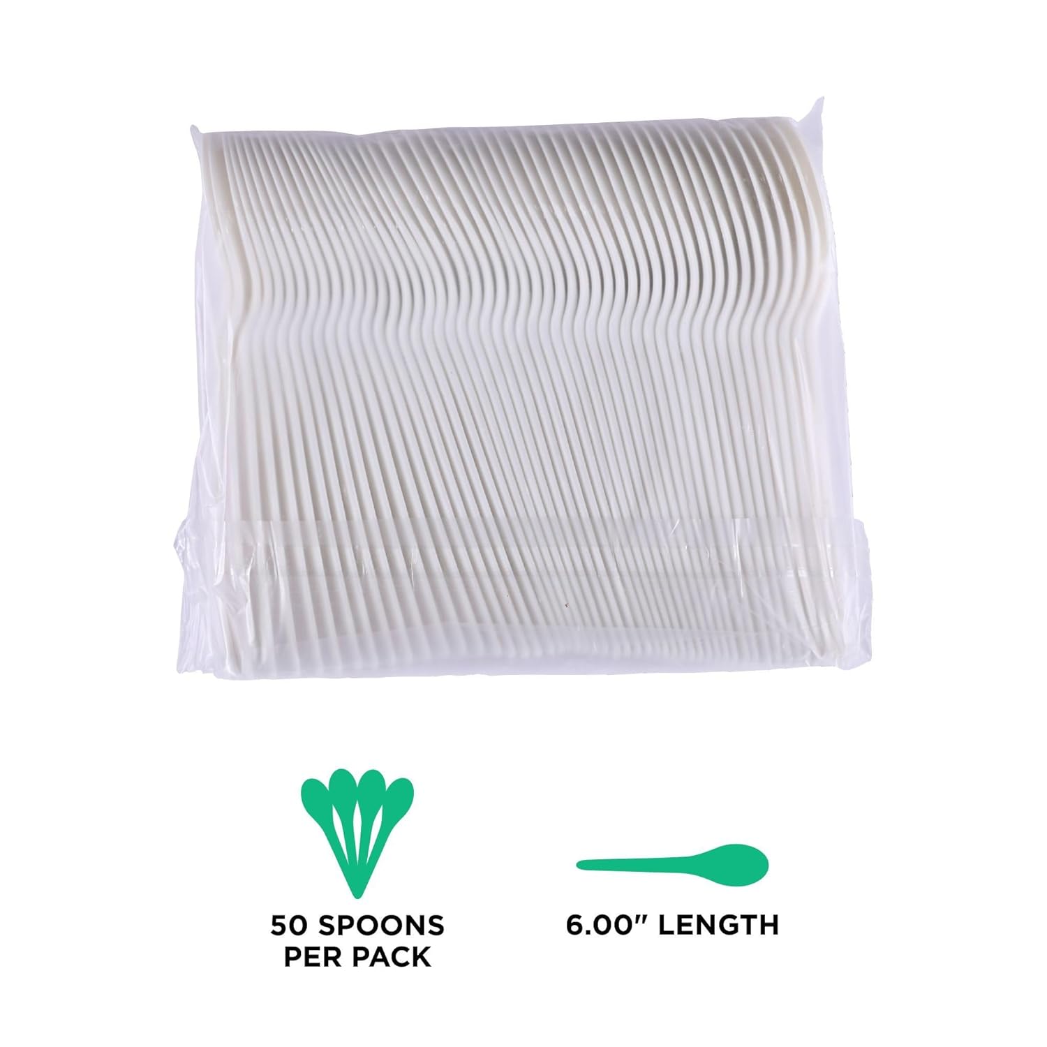 ECO-PRODUCTS Plantware CPLA Compostable Cutlery, Case of 1000