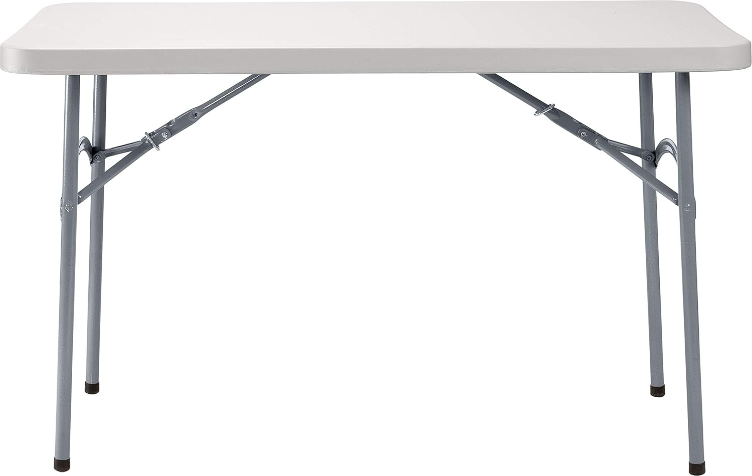 National Public Seating Plastic Folding Table - Heavy-Duty Portable Indoor/Outdoor