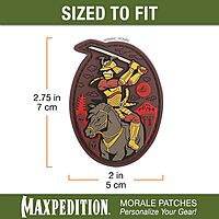 MAXPEDITION Ronin 3D PVC Morale Patch