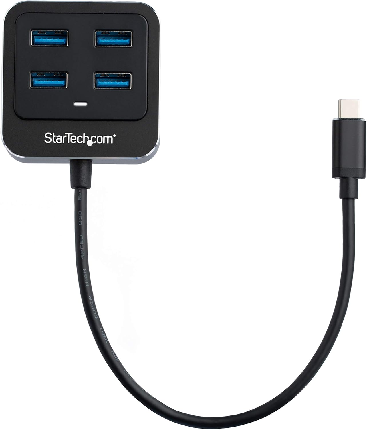 StarTech.com 4-Port USB C Hub - USB-C to 4X USB-A Ports - SuperSpeed 10Gbps USB 3.1/3.2 Gen 2 Type-C Hub - USB Bus Powered