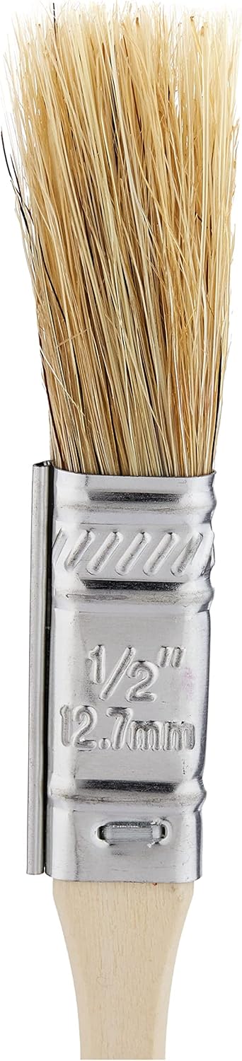 Linzer 1/2 in. W Flat White China Bristle Chip Brush