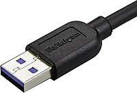 StarTech.com Slim USB 3.0 A to Micro-B Angled Micro-USB Cable