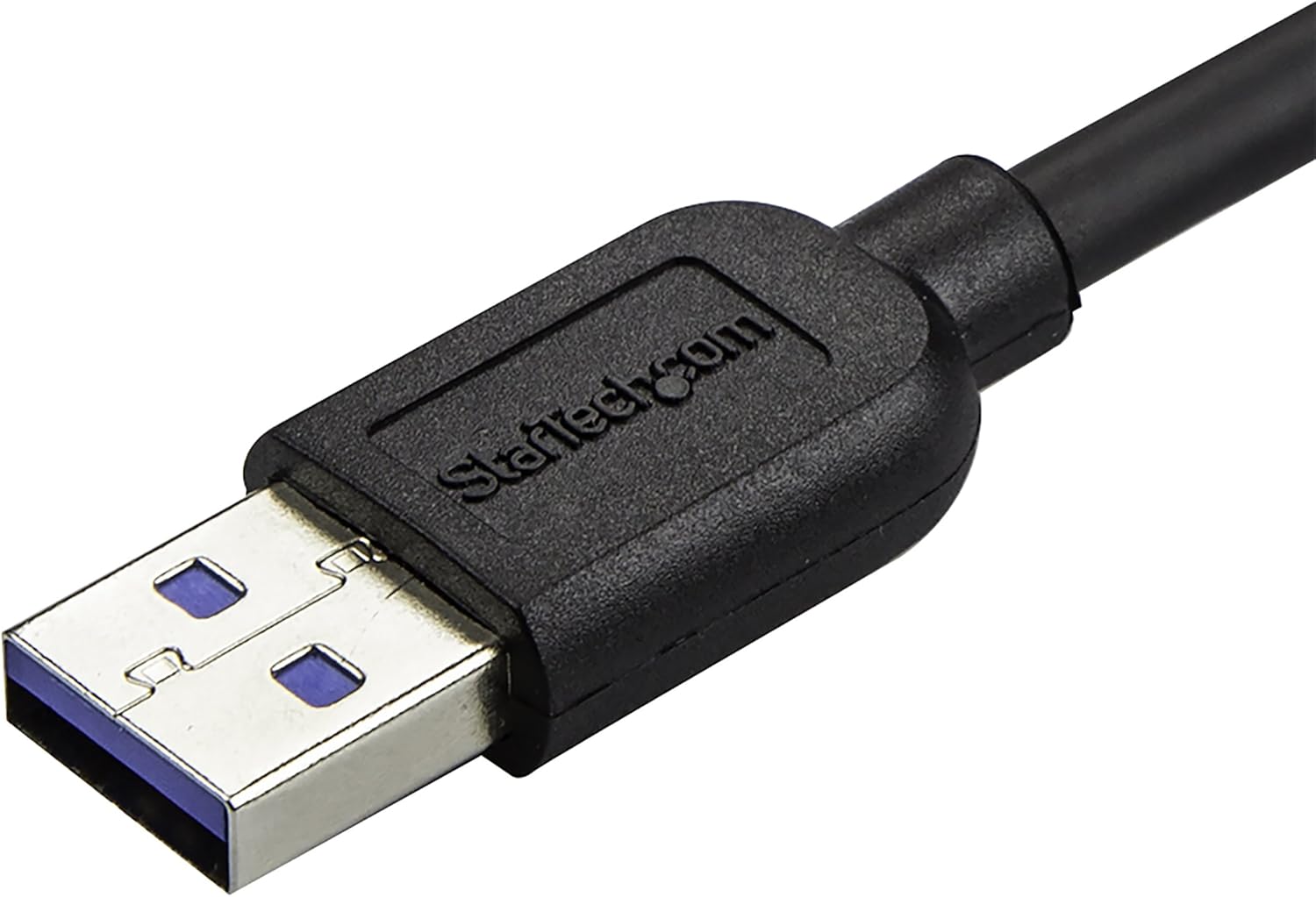 StarTech.com Slim USB 3.0 A to Micro-B Angled Micro-USB Cable