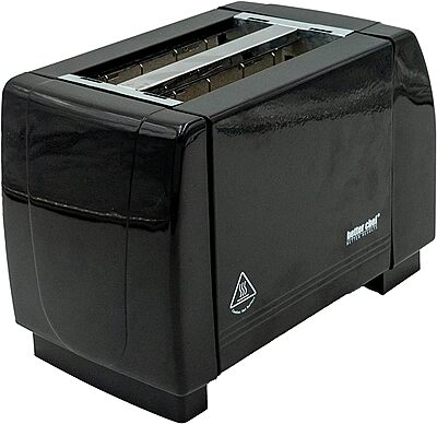BETTER CHEF 2-Slice Toaster - Darkness Control & Crumb Tray