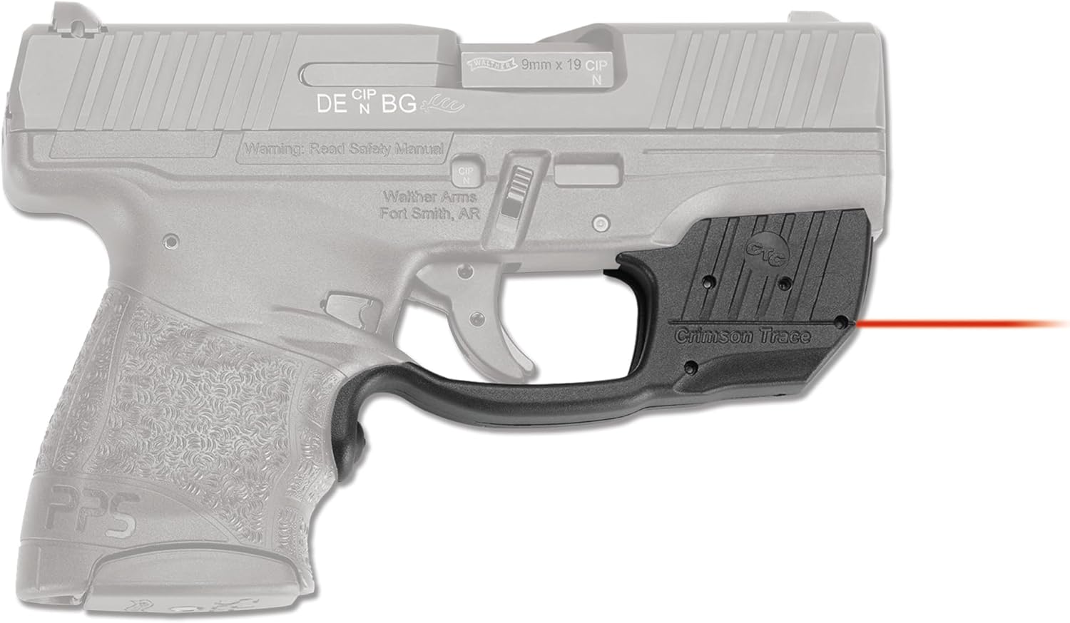 CRIMSON TRACE LG-482 Laserguard Laser Sight for Walther PPS M2