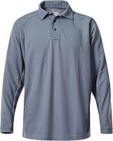 VERTX Mens Coldblack Long-Sleeve Tactical Polo Shirt