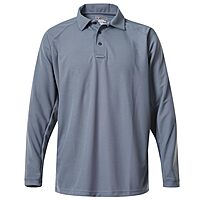 VERTX Mens Coldblack Long-Sleeve Tactical Polo Shirt