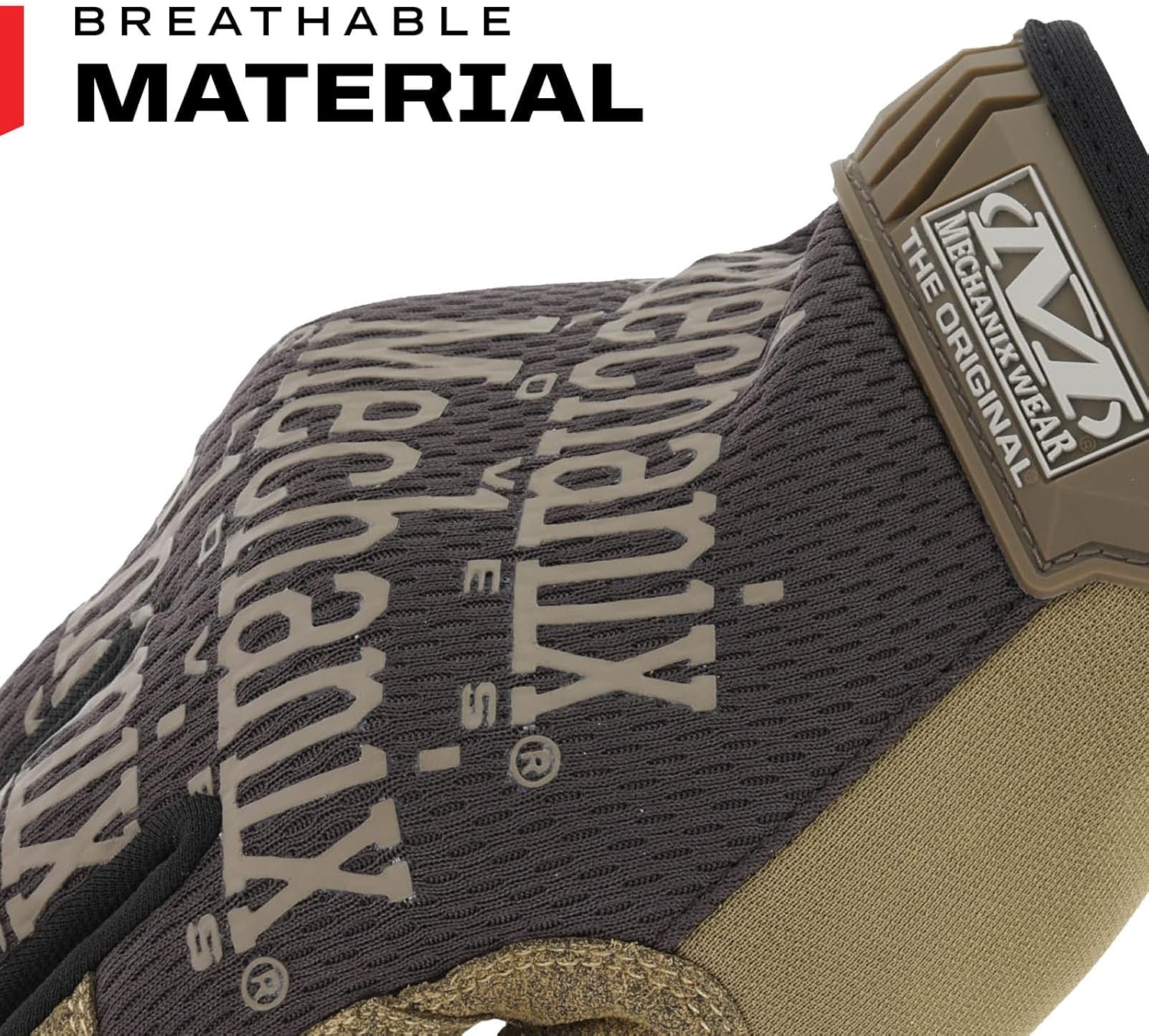 MECHANIX WEAR The Original Work Glove, Synthetic Leather, Touchscreen-Capable