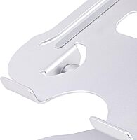 StarTech.com ADJ-Laptop-Riser Notebook Stand, 4.7" x 8.9" x 10.6", Silver