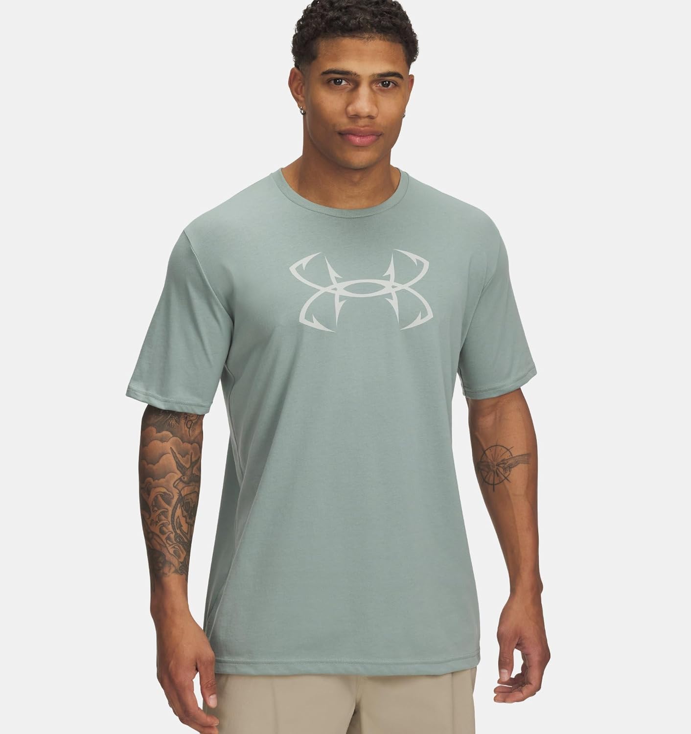 Men's Under Armour Fish Hook Logo Tee