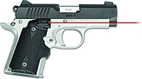 Crimson Trace LG-409 Lasergrips with Heavy Duty Construction and Instinctive Activation for Kimber Micro 9