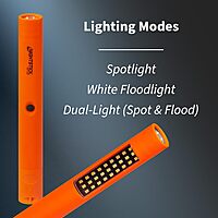 Nightstick NSP-1236 Multi-Purpose Flashlight - Floodlight - Dual-Light 1 Count (Pack of 1)