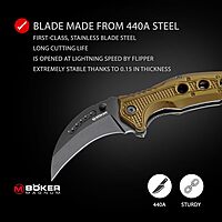 BOM01MB713-BRK Black Scorpion Linerlock