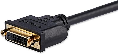 StarTech.com 8 in (20cm) HDMI to DVI Adapter, DVI-D to HDMI (1920x1200p), 10 Pack, HDMI Male to 24 Pin DVI-D Female