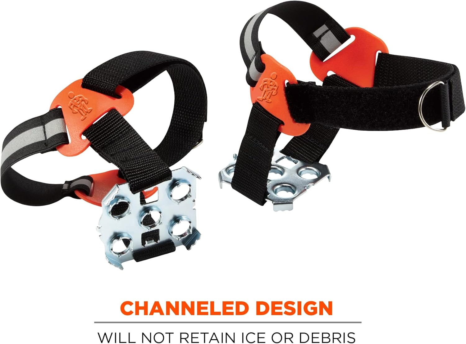 Ergodyne TREX 6315 Strap-On Heel Traction Cleats for Ice and Snow