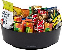 Mind Reader Rotating Snack Carousel Countertop Organizer
