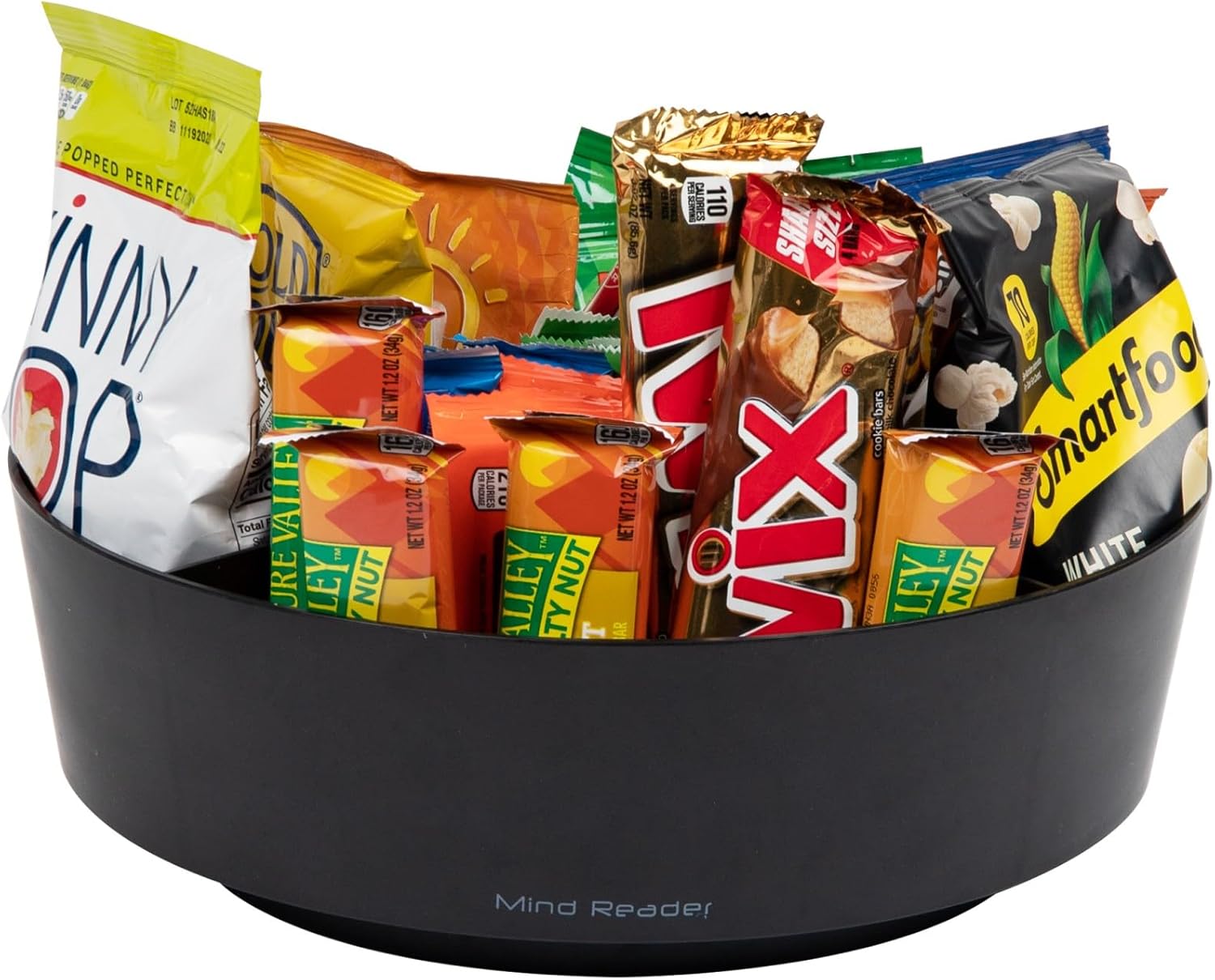 Mind Reader Rotating Snack Carousel Countertop Organizer
