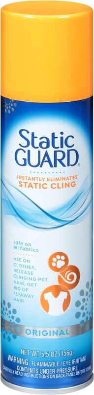 Static Guard Fabric Spray, Original Scent, 5.5 Oz