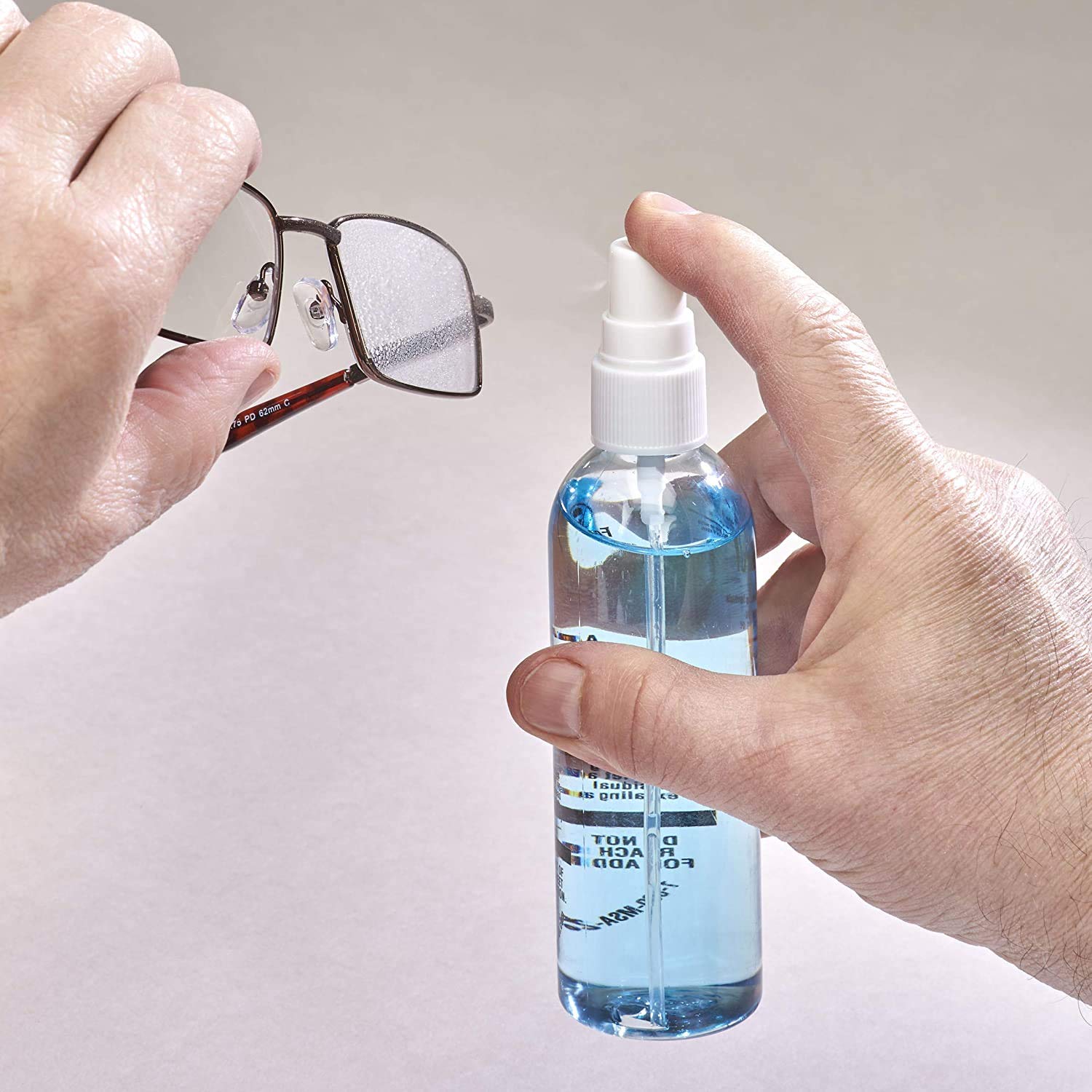 MSA 13016 FogPruf Lens Cleaner - 4 Oz Spray Bottle, Protective Eye Wear Accessory, Reusable Safety Gear, Streak Free Results