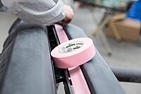 FrogTape 325 Pink High Temperature Performance Grade Masking Tape, Medium-High Adhesion, 48mm x 55m, 3 Rolls per Pack