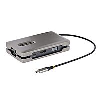 StarTech.com USB-C Docking Station Multiport Adapter with 4K60, 10Gbps USB Hub, 100W PD, Gigabit Ethernet