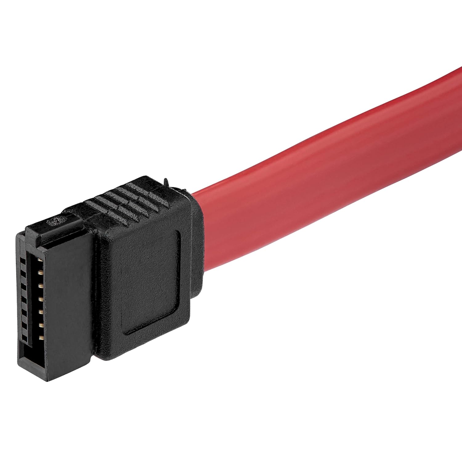 StarTech.com 12in SATA to Right Angle SATA Serial ATA Cable (SATA12RA1) (Pack of 2) 1 Count (Pack of 2)