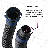 3M PAPR, Versaflo Length Adjusting Breathing Tube BT-30, For Powered Air Purifying Respirator