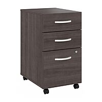 Bush Business Furniture Studio C 3-Drawer Mobile File Cabinet