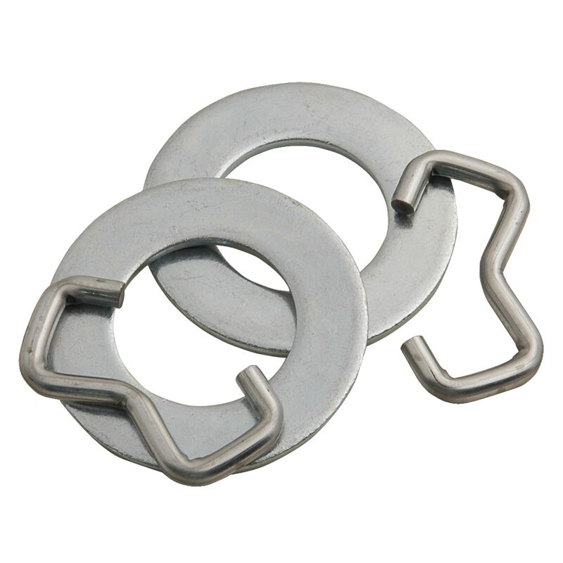 CE Smith - 10980 Retainer Rings and Washers for Wobble Roller - Zinc-Plated Boat Accessories