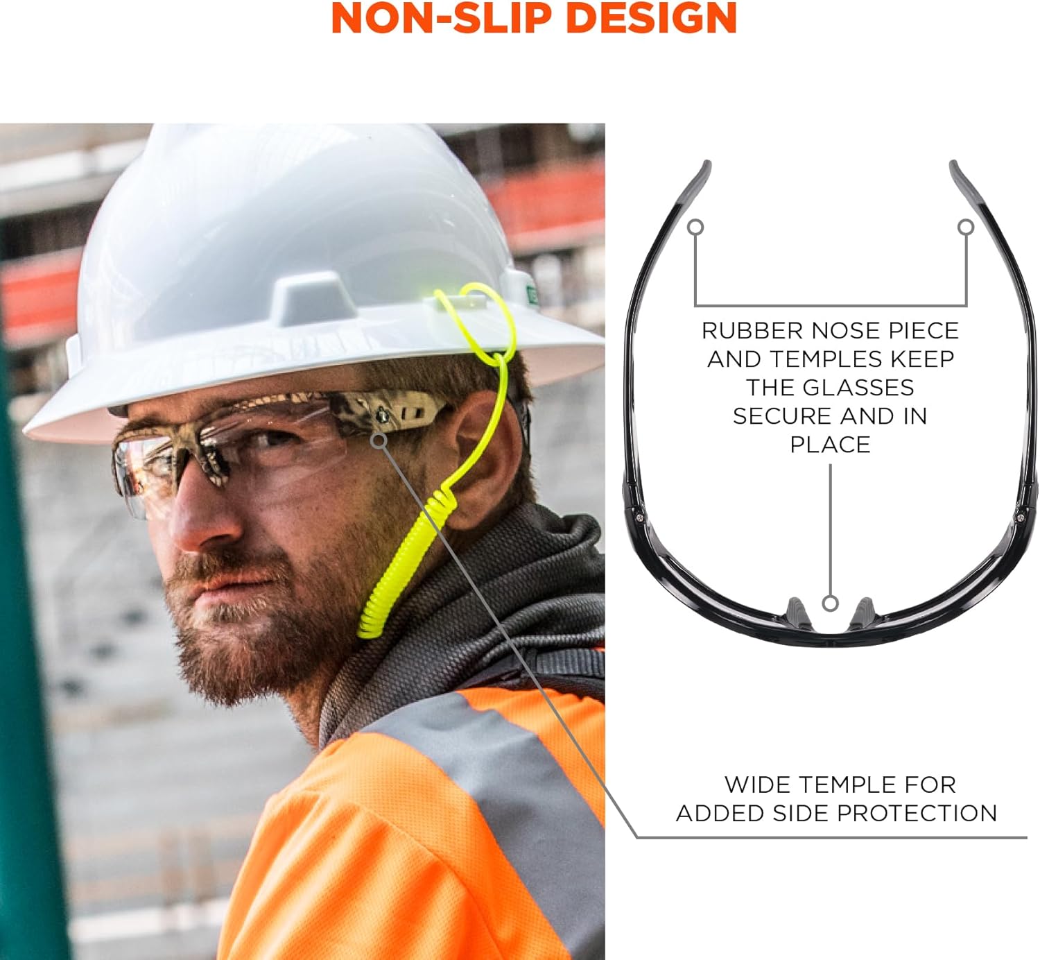 Ergodyne Skullerz DAGR Anti-Fog Safety Glasses