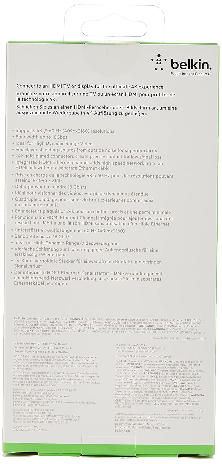 Belkin High-Speed HDMI & HDMI-to-DVI Cables