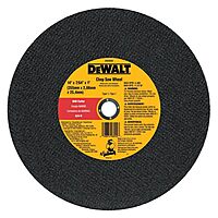 DeWalt DW8002 14" x 7/64" x 1" Bar Cutter Chop Saw Wheel (Heavy Metal)
