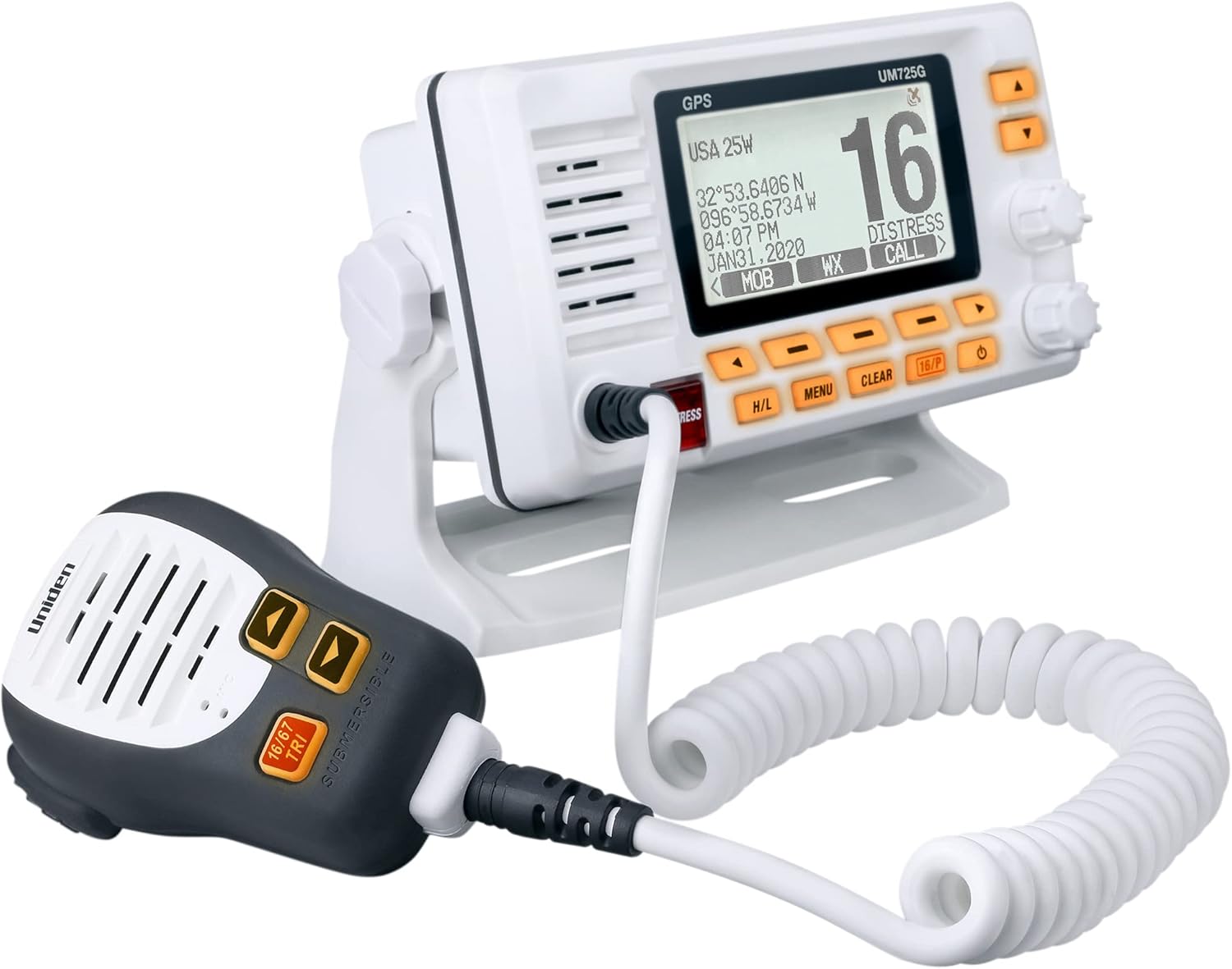 UNIDEN UM725 Fixed Mount Marine VHF Radio