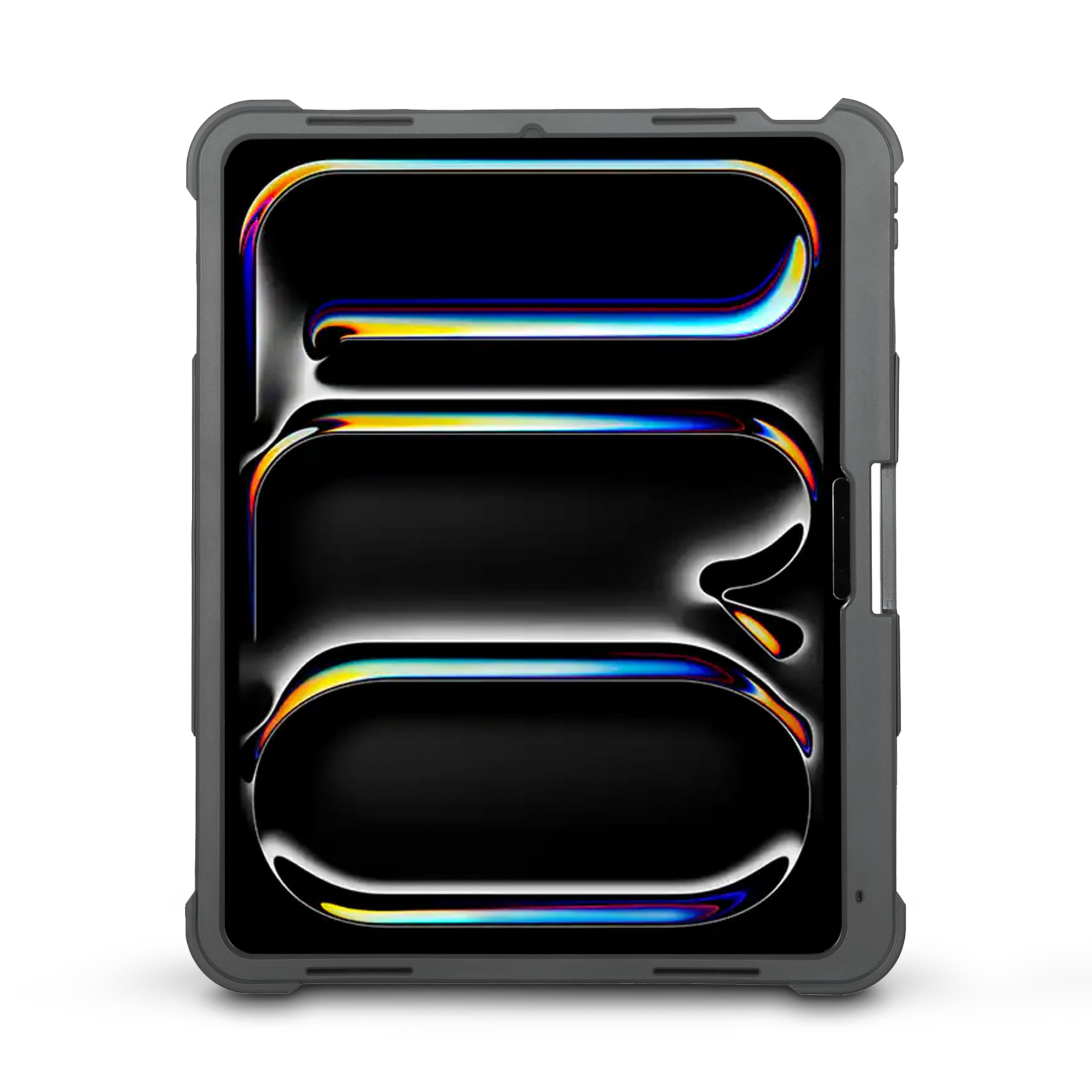 Targus SafePort Rugged Max Case for iPad Pro 13-inch (M4) – MIL-STD Drop Tested, Screen Protector, Kickstand, Hand Strap