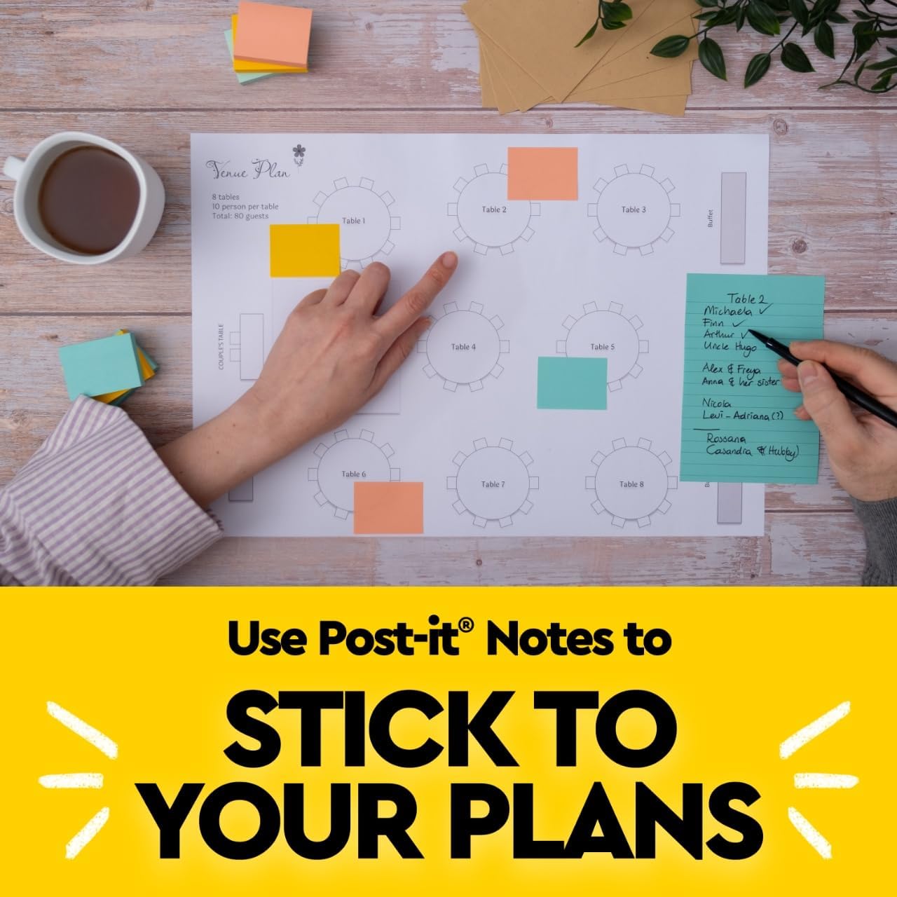 Post-it Notes, 1.5x2 in, 24 Pads, America's #1 Favorite Sticky Notes, Beachside Café Collection, Pastel Colors