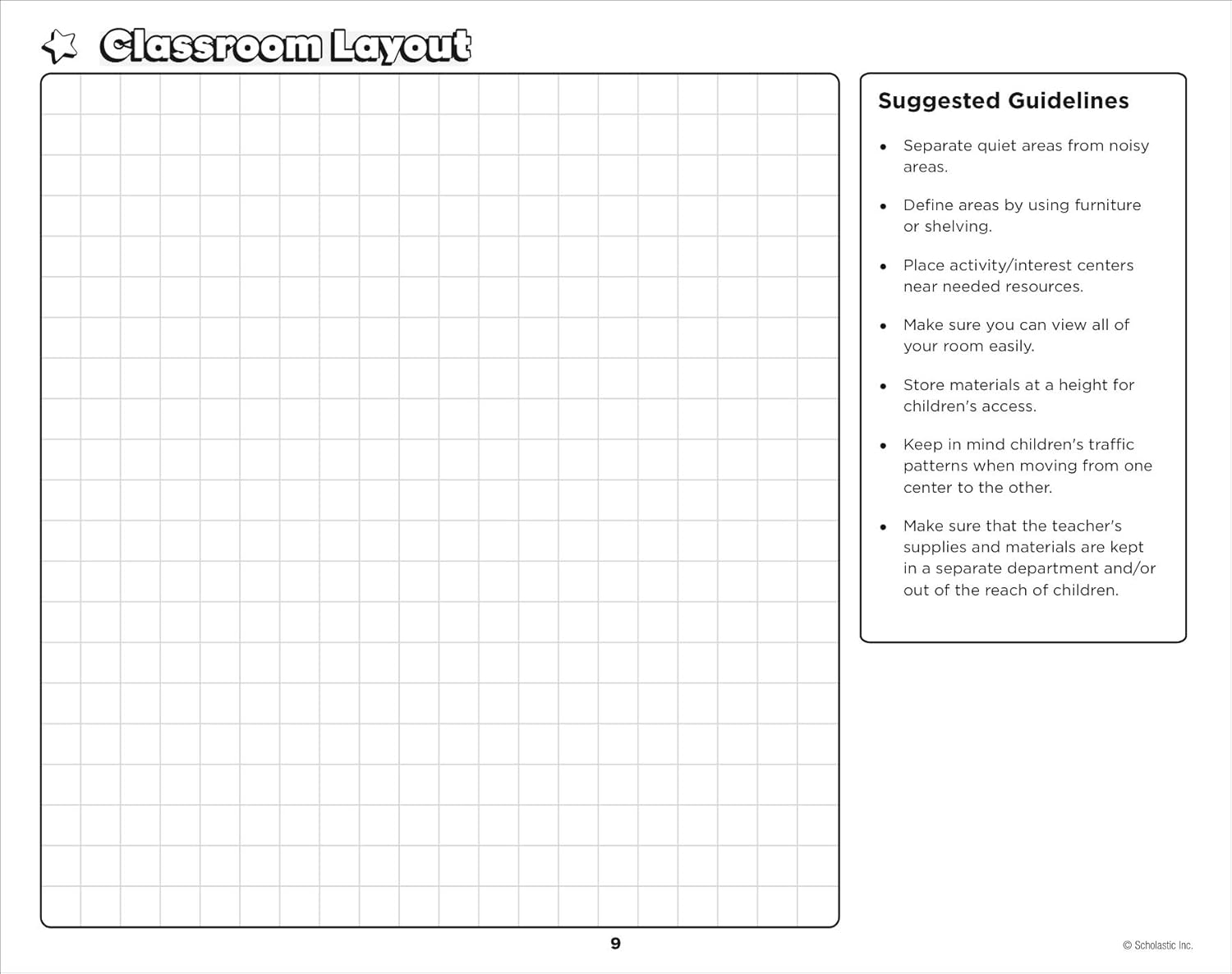 Scholastic Daily Plan Book For Preschool, 2nd Edition, 12in x 9 1/2in, Pink