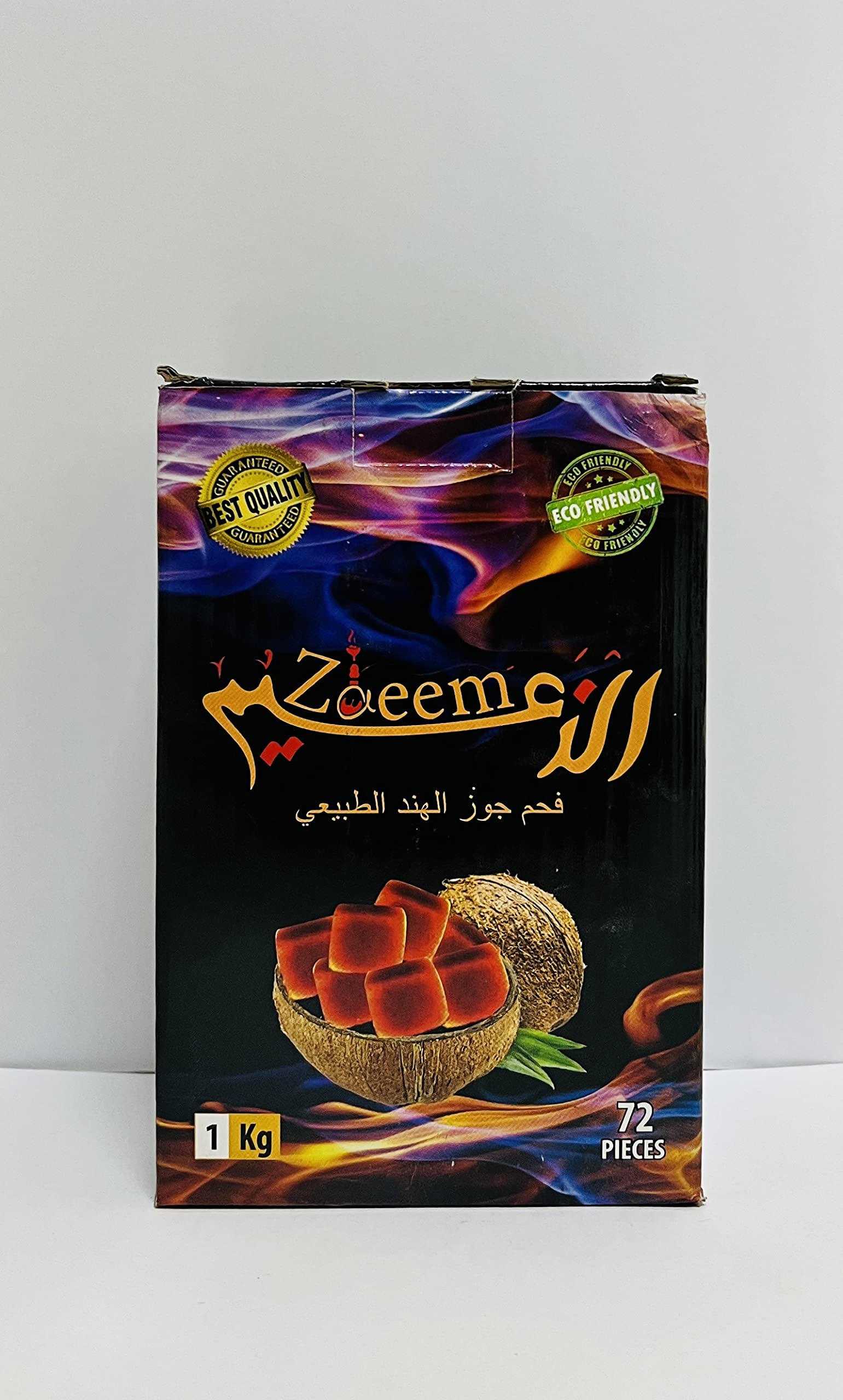 Coco Zaeem Charcoal 72PCS 1KG Original - Hachi Tobacco Dubai UAE