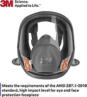 3M Full Facepiece Reusable Respirator 1 Count (Pack of 1) Small
