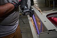 Ingersoll Rand Pneumatic Belt Sander, 0.6 HP, 20,000 RPM