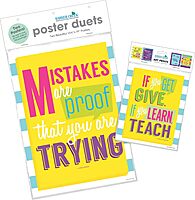 BARKER CREEK Art Print and Poster Set, Inspirational Classroom Decor