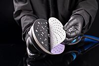 Cubitron II 31376 Hookit Clean Sanding Abrasive Disc (8 in, 80, 25 Discs per Box)