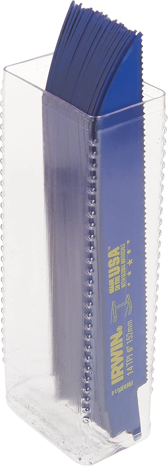 IRWIN Metal-Cutting Reciprocating Saw Blades, Bi-Metal