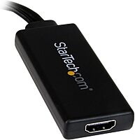 StarTech.com VGA to HDMI Adapter with USB Audio - VGA to HDMI Converter for Your Laptop / PC to HDTV