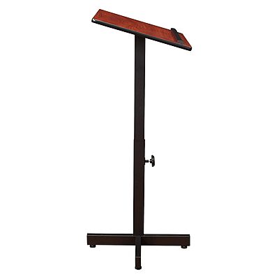 Oklahoma Sound Portable Presentation Lectern, Cherry