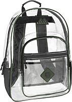 Trailmaker Clear Waterproof Stadium-Approved Backpack with Water Bottle Holder