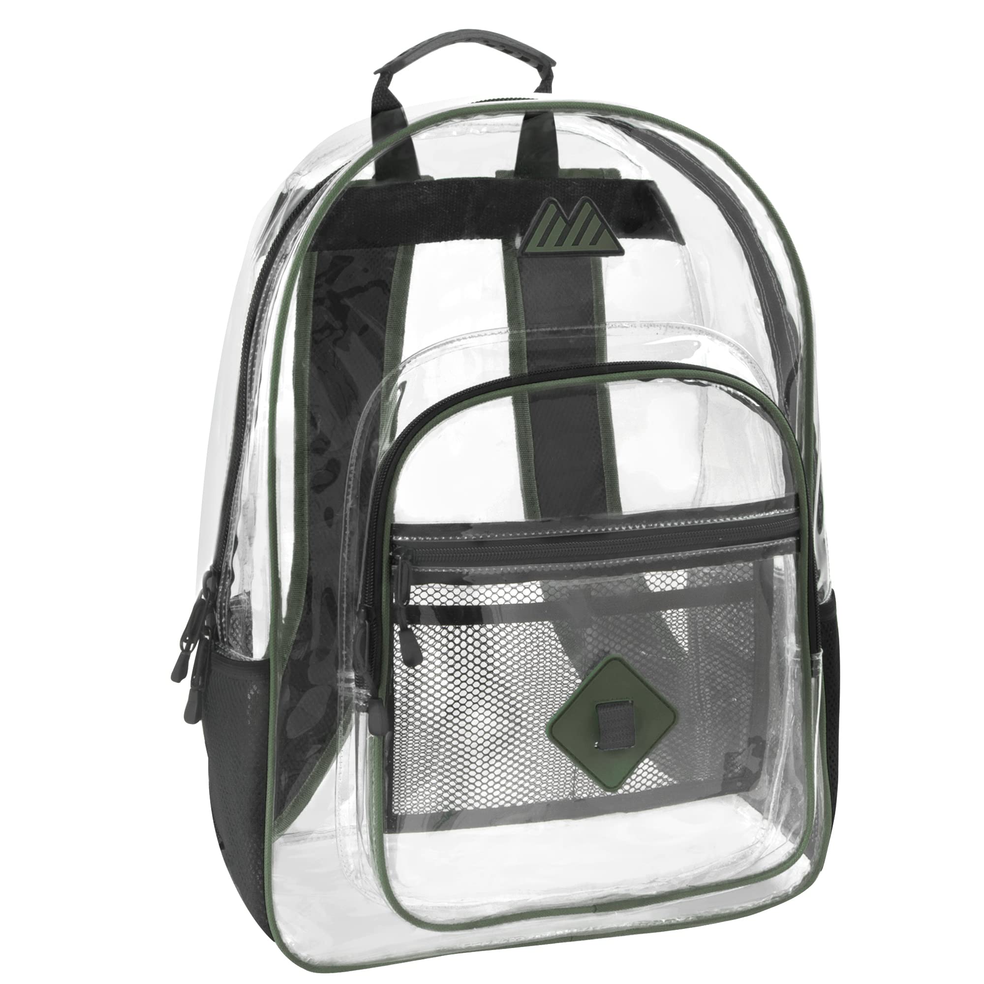 Trailmaker Clear Waterproof Stadium-Approved Backpack with Water Bottle Holder